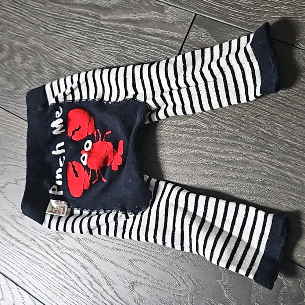 Lazy one pinch me baby pants 12 - 18 months